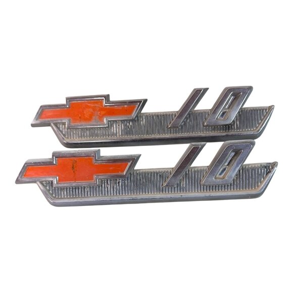 1962 Chevy Truck EMBLEMS C10 62 Pickup Fender Hood Badge Emblem Bow Tie OEM - Picture 1 of 5
